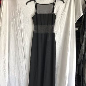 Long black dress SIZE S EUC